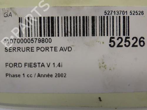 Front right lock FORD FIESTA V (JH_, JD_) 1.4 16V | BP28968782C97 