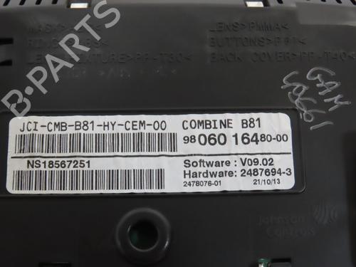 Instrument cluster CITROËN DS5 2.0 HDi 200 Hybrid4 All-wheel Drive | BP20327650C47 