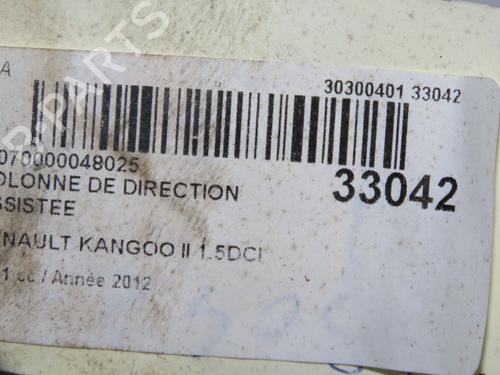 Used Steering column Steering column RENAULT KANGOO / GRAND KANGOO II (KW0/1_) 1.5 dCi 90 (KW05, KW08, KW0G, KW11) (90 hp) 34356975 34356975