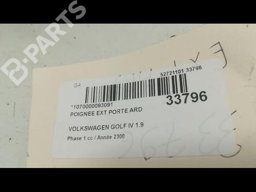 Rear right exterior door handle VW GOLF IV Variant (1J5) 1.9 TDI | BP9596918C130 