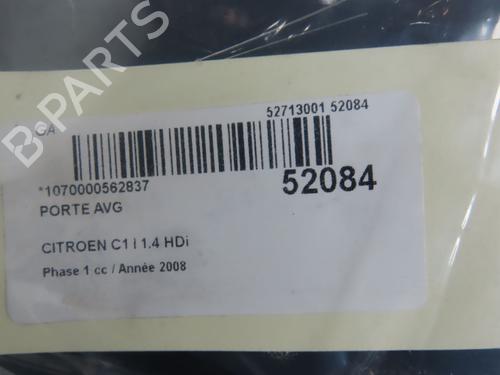 Left front door CITROËN C1 (PM_, PN_) 1.4 HDi | BP22751223C2