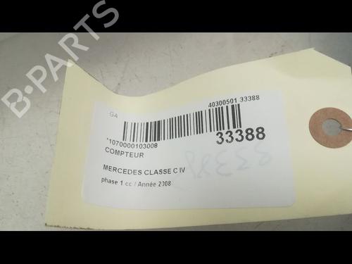 Used Instrument cluster MERCEDES-BENZ C-CLASS (W204) C 220 CDI (204.008) (170 hp) 9597349