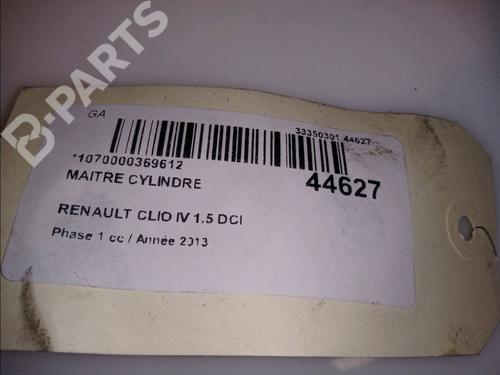 Brake master cylinder RENAULT CLIO IV (BH_) 1.5 dCi 90 | BP11100439M77 