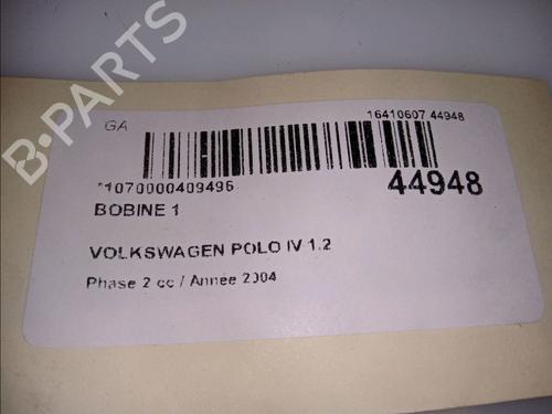 Used Ignition coil VW POLO IV (9N_, 9A_) 1.2 12V (64 hp) 14874723