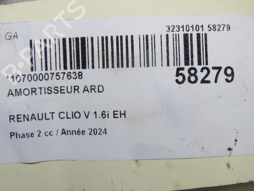 Right rear shock absorber RENAULT CLIO V (B7_) 1.6 E-TECH 140 (B7MU) | BP36510884M19 - Image 4