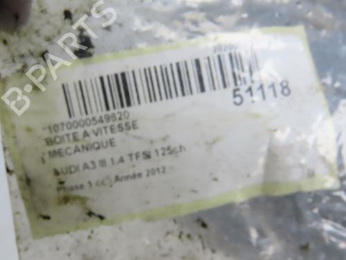 Gearbox AUDI A3 (8V1, 8VK) 1.4 TFSI | BP28967267M3 - Image 4