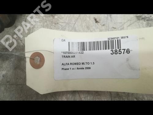 Rear axle ALFA ROMEO MITO (955_) 1.3 MultiJet (955AXH1B, 955AXT1A) | BP9609862M2 