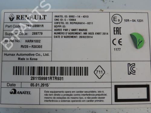 Radio RENAULT CLIO IV (BH_) 1.5 dCi 75 | BP19069200E6 