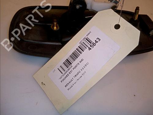 Front right exterior door handle RENAULT TRAFIC II Van (FL) 2.0 dCi 115 (FL01, FL0U, FL00, FL0H, FL0M) | BP12846578C129 