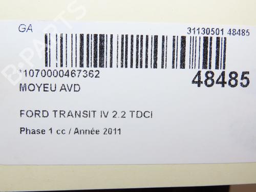 Left front steering knuckle FORD TRANSIT Van (FA_ _) 2.2 TDCi | BP28967524M25 - Image 2