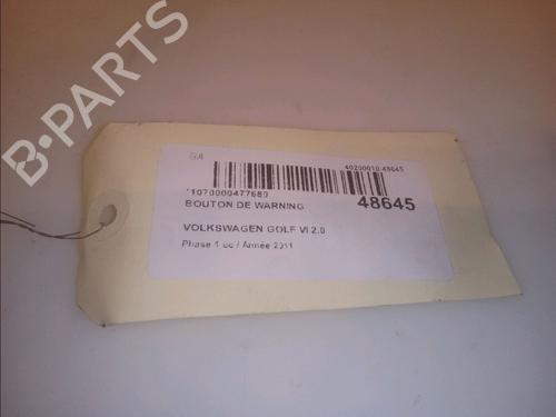 Warning switch VW GOLF VI (5K1) 2.0 TDI | BP15657324I22 