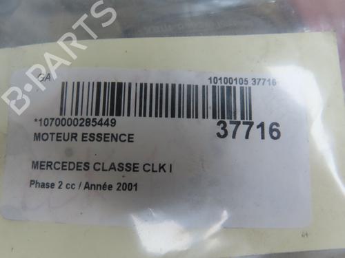 Used Engine MERCEDES-BENZ CLK Convertible (A208) CLK 230 Kompressor (208.448) (197 hp) 9614851