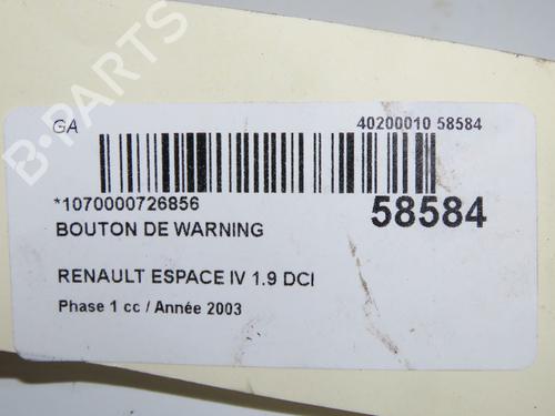 Warning switch PEUGEOT 307 (3A/C) 2.0 HDi 110 | BP32872903I22 - Image 4