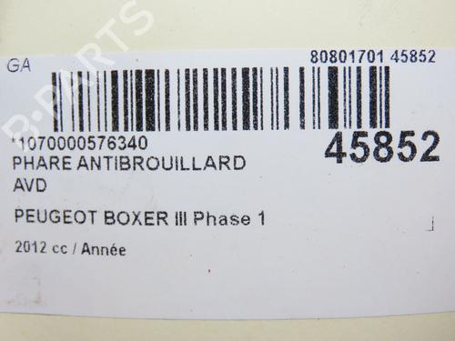 right-front-fog-light-peugeot-boxer-van-2006-24359115 main image