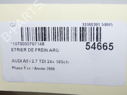 Left rear brake caliper AUDI A5 (8T3) 2.7 TDI | BP32253867M107  - Image 7