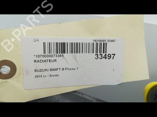 Used Water radiator SUZUKI SWIFT IV (FZ, NZ) 1.2 (AZH412, ZC72S) (94 hp) 9595928