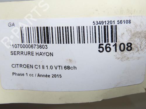 tailgate-lock-citroen-c1-ii-pa_-ps_-2014-2015-2016-2017-2018-2019-2020-2021-32223421 main image