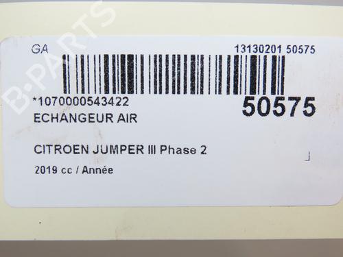 Used Intercooler Intercooler CITROËN JUMPER II Van 2.0 BlueHDi 110 (110 hp) 18913069 18913069