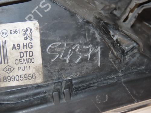 Right headlight PEUGEOT 208 I (CA_, CC_) 1.6 HDi | BP28969431C29 