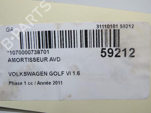 right-front-shock-absorber-vw-golf-vi-5k1-2008-2009-2010-2011-2012-2013-2014-37411036 main image