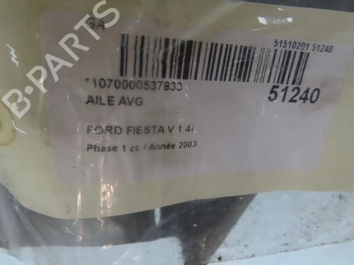 Left front fenders FORD FIESTA V (JH_, JD_) 1.4 16V | BP26383641C41 