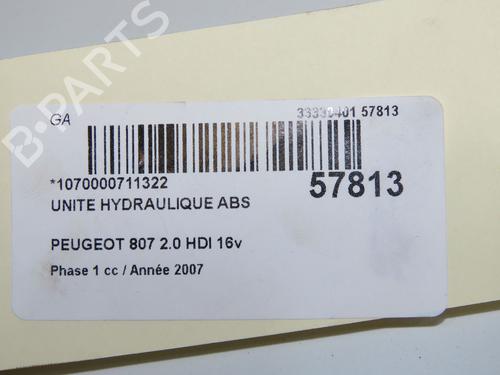 ABS pump PEUGEOT 807 (EB_) 2.0 HDI | BP33279263M43 - Image 6