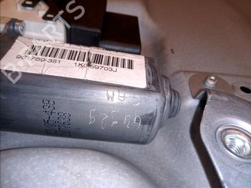 Used Rear left window mechanism VW TOURAN (1T1, 1T2) 1.9 TDI (105 hp) 11103188