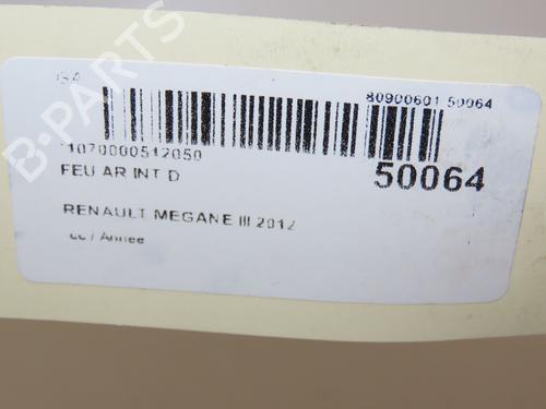 Right tailgate light RENAULT MEGANE III Grandtour (KZ0/1) 1.5 dCi (KZ09, KZ0D, KZ1G, KZ29, KZ14, KZ1W, KZ10, KZ1F,... | BP17868693C80 