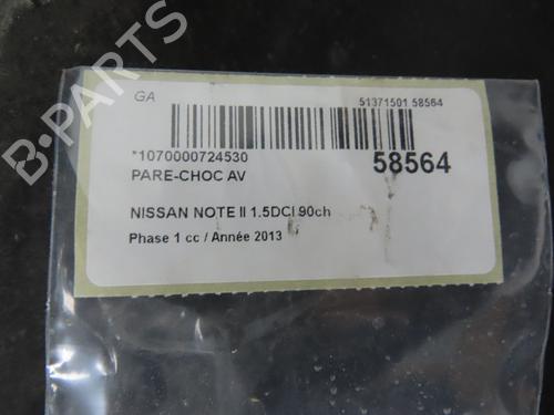 Front bumper NISSAN NOTE (E12) 1.5 dCi | BP36396000C7 - Image 5
