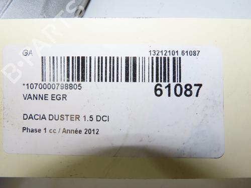 Egr DACIA DUSTER (HS_) 1.5 dCi (HSMC) | BP38256197M69 - Image 6