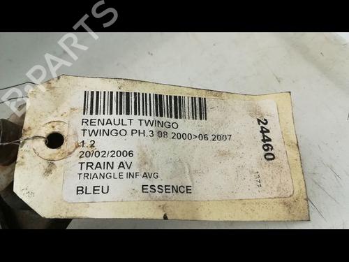 Used Left front suspension arm RENAULT TWINGO I (C06_) 1.2 (C066, C068) (58 hp) 23173414