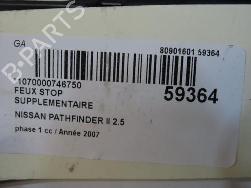 Third brake light NISSAN PATHFINDER III (R51) 2.5 dCi 4WD | BP39157364L11  - Image 5