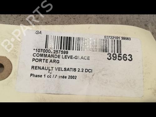 Used Left rear window switch RENAULT VEL SATIS (BJ0_) 2.2 dCi (BJ0E, BJ0F) (150 hp) 9610651