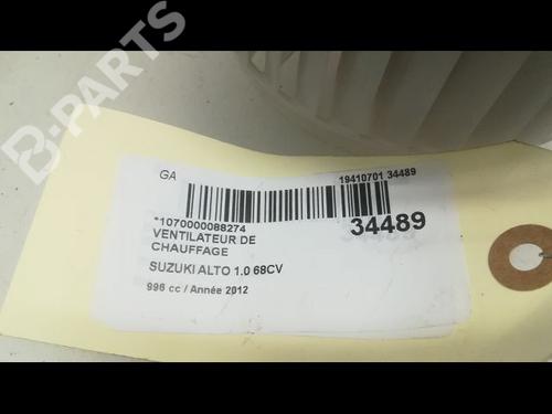 Heater blower motor SUZUKI ALTO VII (GF, HA25_, HA35_) 1.0 (AMF310, GFC31S) | BP9596671M62 