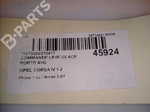 Left front window switch OPEL CORSA D (S07) 1.2 (L08, L68) | BP11763021I27 