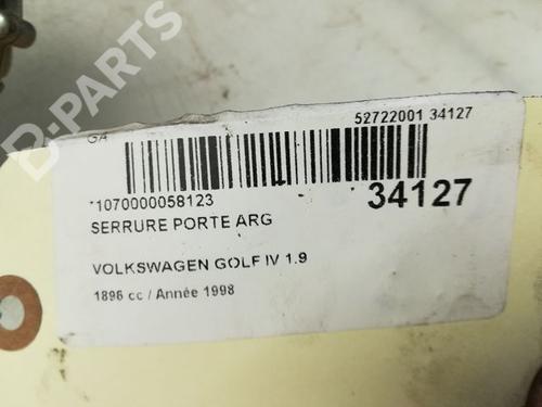 Rear left lock VW GOLF IV (1J1) 1.9 TDI | BP9594734C100 