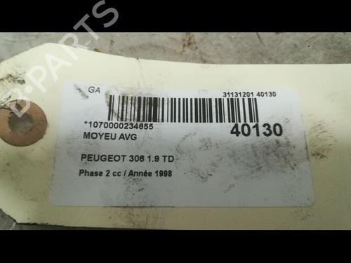 Used Right front steering knuckle Right front steering knuckle PEUGEOT 306 Hatchback (7A, 7C, N3, N5) 1.9 DT (90 hp) 14876131 14876131