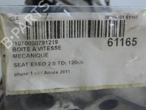 Used Gearbox Gearbox SEAT EXEO ST (3R5) 2.0 TDI (120 hp) 39937951 39937951