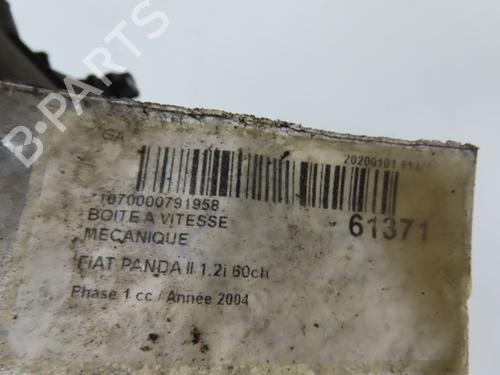 Used Gearbox Gearbox FIAT PANDA (169_) 1.2 (169.AXB11, 169.AXB1A) (60 hp) 40554235 40554235