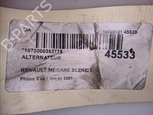 alternator-renault-scenic-i-mpv-ja01_-fa0_-1999-2000-2001-2002-2003-2004-2005-2006-2007-2008-2009-2010-23172080 main image