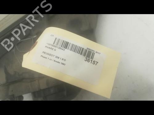 Used Left headlight PEUGEOT 306 Hatchback (7A, 7C, N3, N5) 1.9 D (68 hp) 9598884