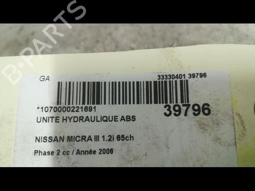 ABS pump NISSAN MICRA III (K12) 1.2 16V | BP23173623M43