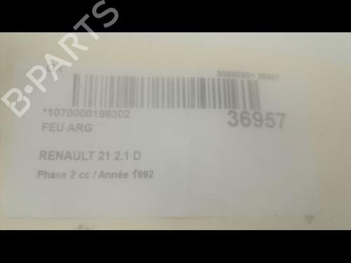 Used Left taillight Left taillight RENAULT 21 (B48_) 2.1 D (B48V/B48O) (72 hp) 23178037 23178037