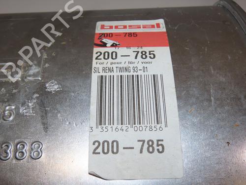 Exhaust system RENAULT TWINGO I (C06_) 1.2 (C066, C068) | BP29551179M121 