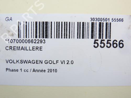 Used Steering rack VW GOLF VI (5K1) 2.0 TDI (140 hp) 30867334