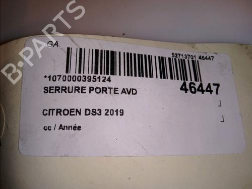 Used Front right lock Front right lock DS DS 3 / DS 3 CROSSBACK (UR_, UC_, UJ_) 1.2 PureTech 130 (URHNSS) (131 hp) 11998954 11998954