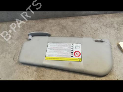 Used Right sun visor FIAT PUNTO EVO (199_) 1.3 D Multijet (199AXC1A, 199BXC1A, 199AXT1A, 199BXT1A) (75 hp) 9611796