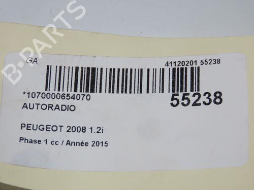 Radio PEUGEOT 2008 I (CU_) 1.2 VTi | BP32200830E6 