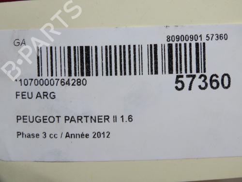 Left taillight PEUGEOT PARTNER Tepee 1.6 VTi | BP36310669C34 - Image 4