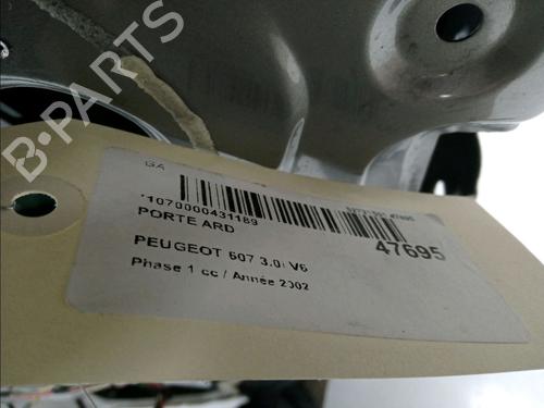 Right rear door PEUGEOT 607 (9D, 9U) 3.0 V6 24V | BP13357050C5 